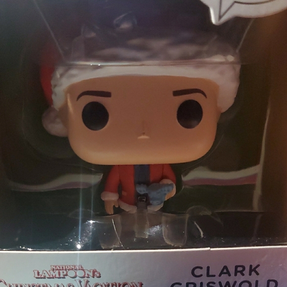 Hallmark Funko Pop Clark Griswold Ornament - Red and White - Picture 2 of 6
